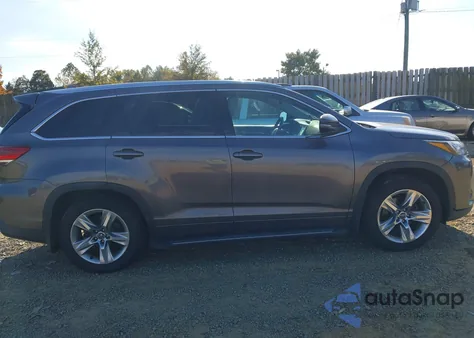 2018 Toyota Highlander Limited из США, поврежденный, VIN 5TDDZRFH8JS488749